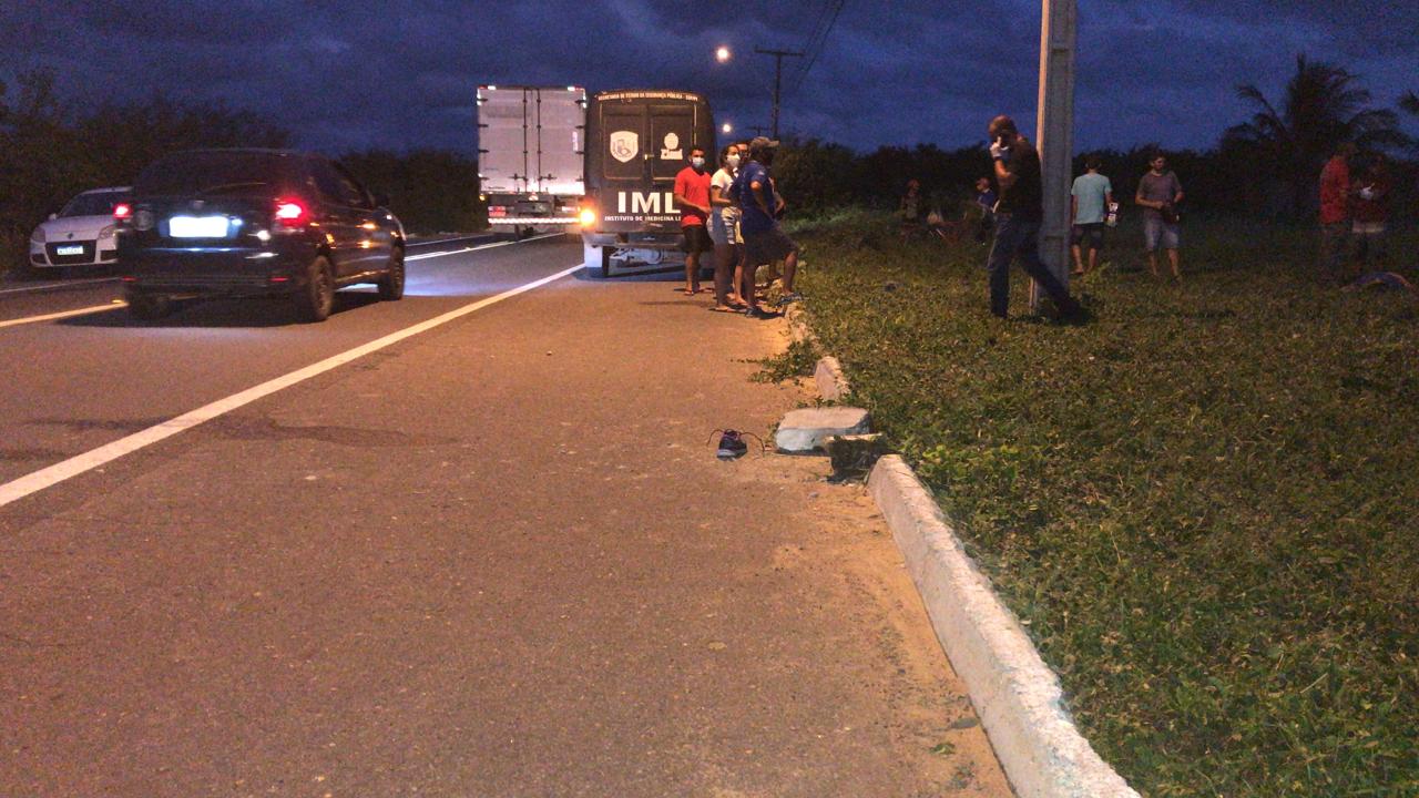 Motorista atropelou duas ciclistas na BR 343 em Parnaíba